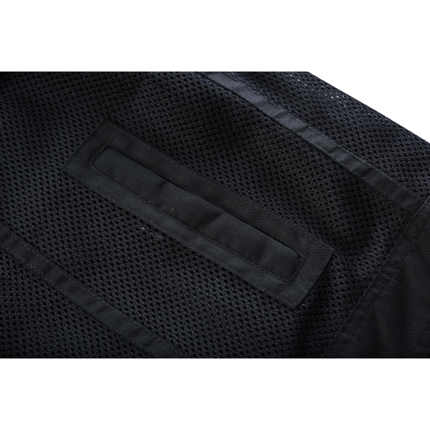 Mesh Rave Men's Black Mesh Textile Vest