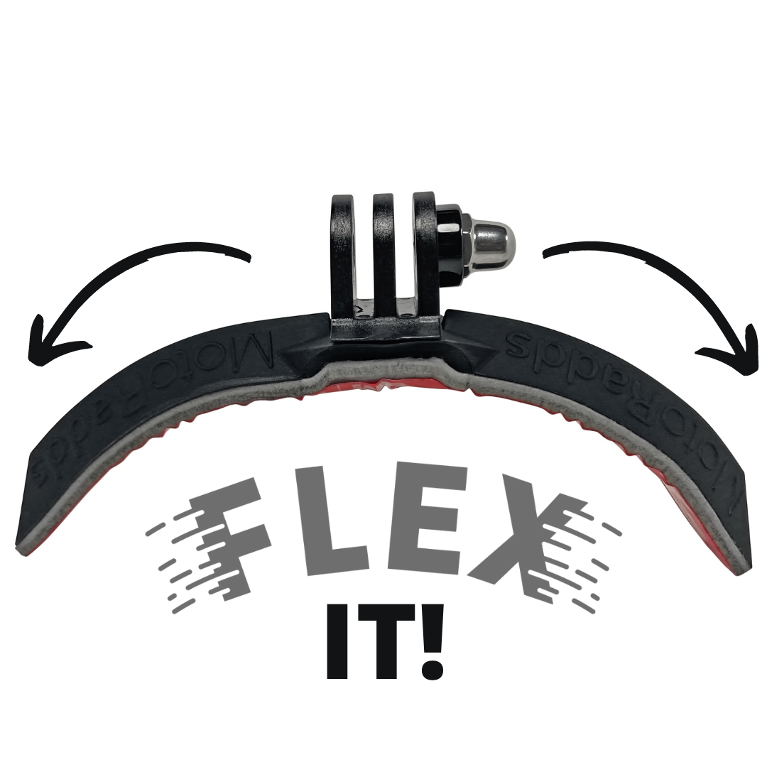 FLEX Slim Universal Flexible Motorcycle Helmet Chin Mount