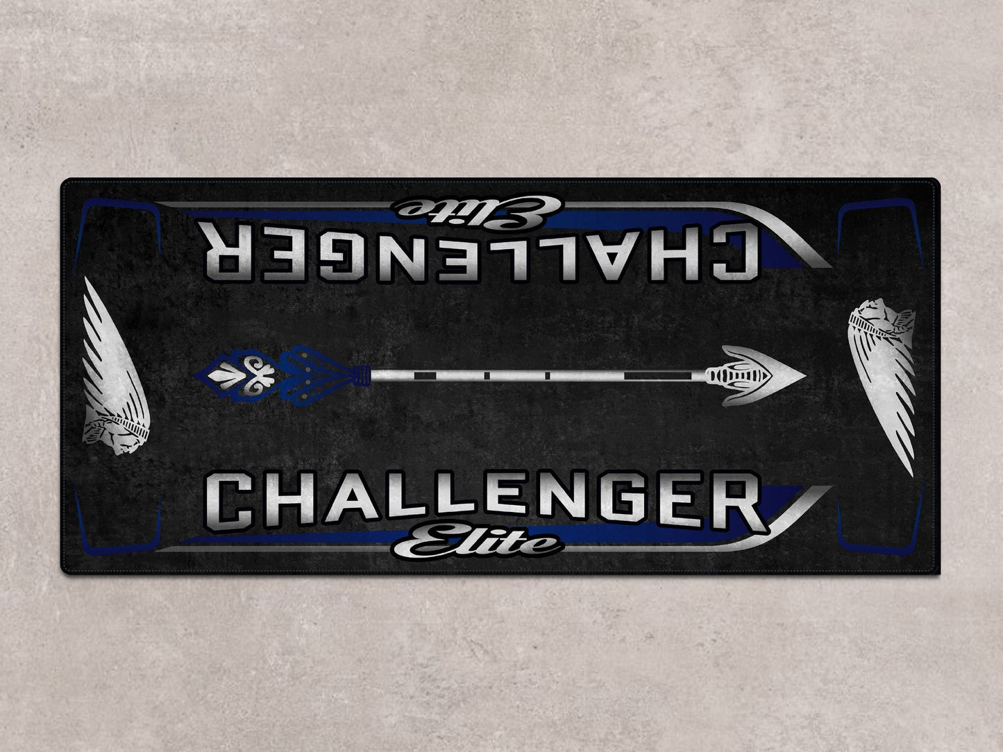 Designed Pit Mat for Indian Challenger Elite Motorcycle - MM7334