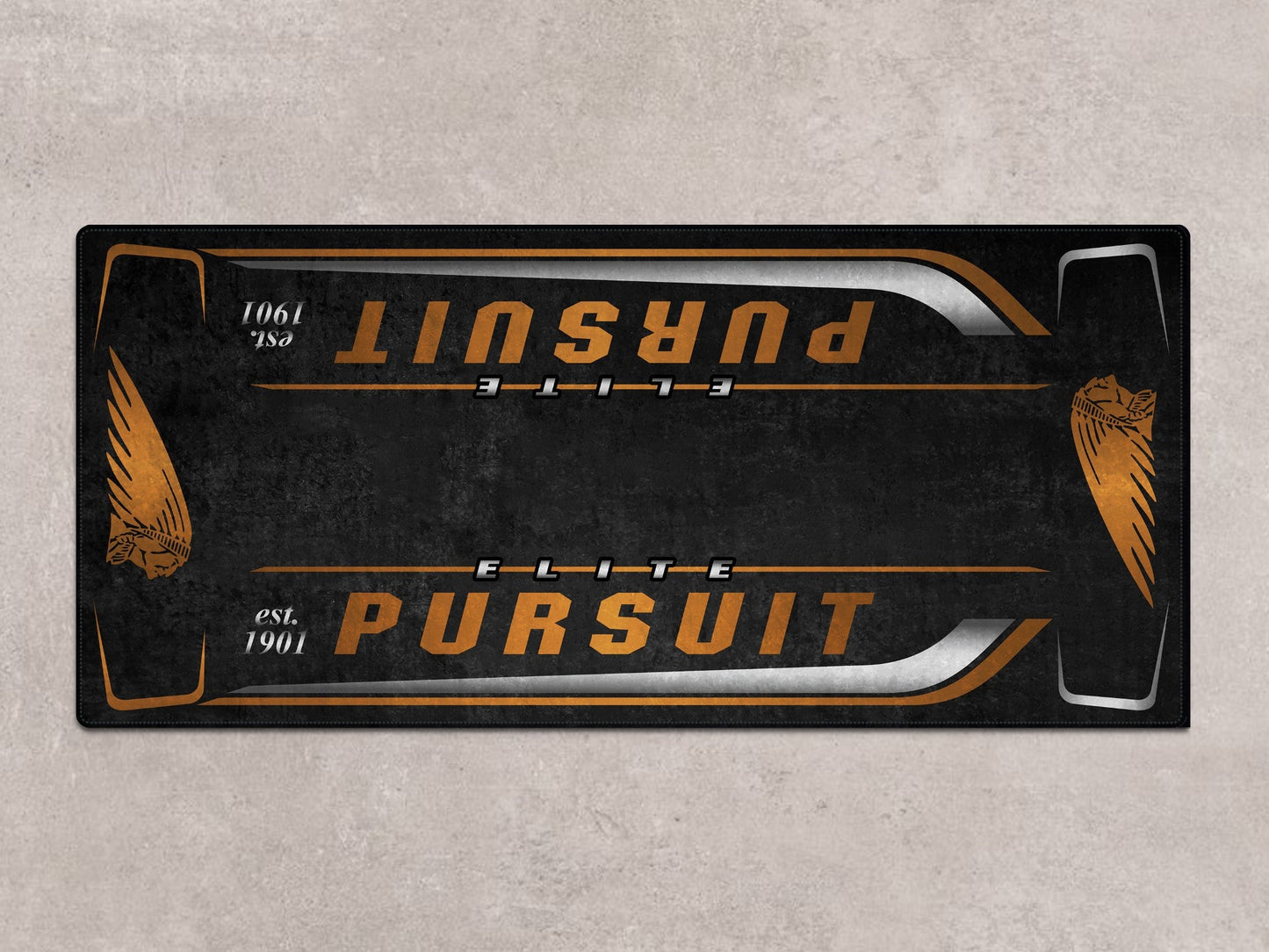 Designed Pit Mat for Indian Pursuit Elite Motorcycle - MM7340