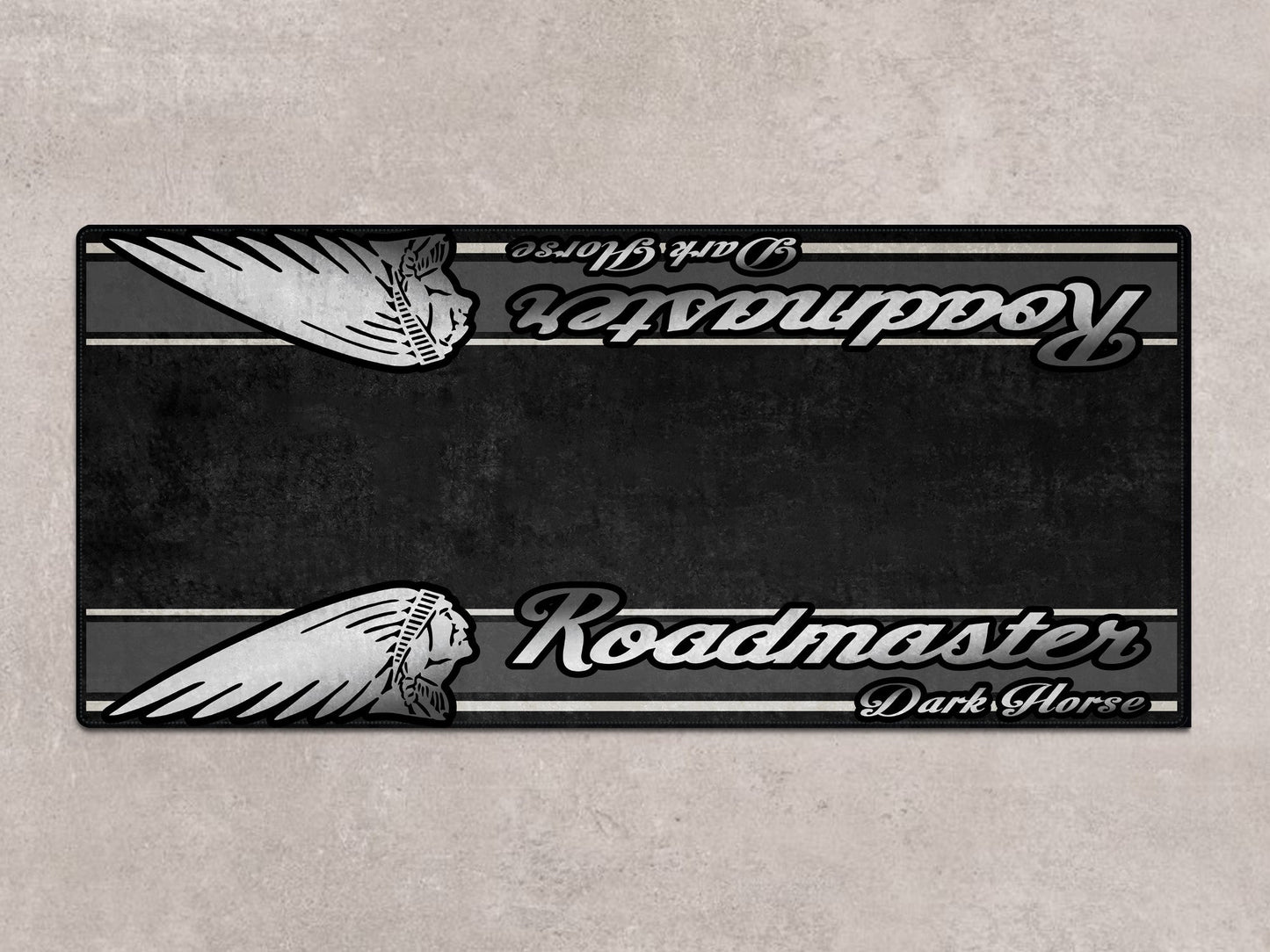 Designed Pit Mat for Indian Roadmaster Dark Horse Motorcycle - MM7337