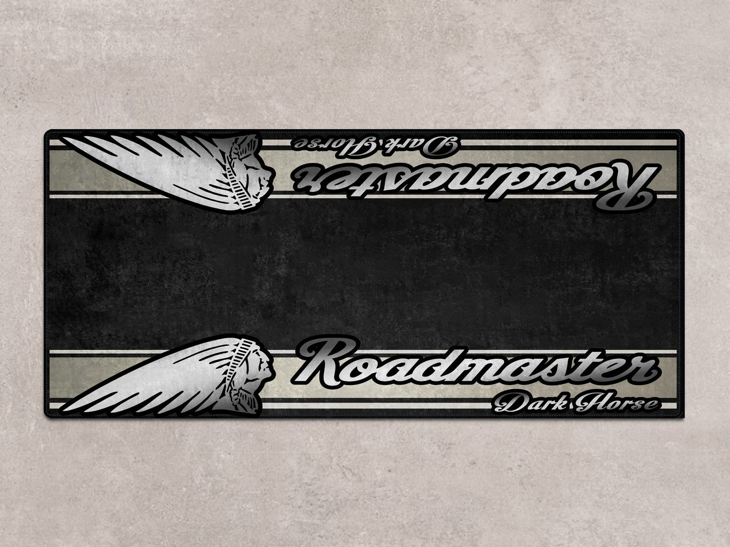 Designed Pit Mat for Indian Roadmaster Dark Horse Motorcycle - MM7337