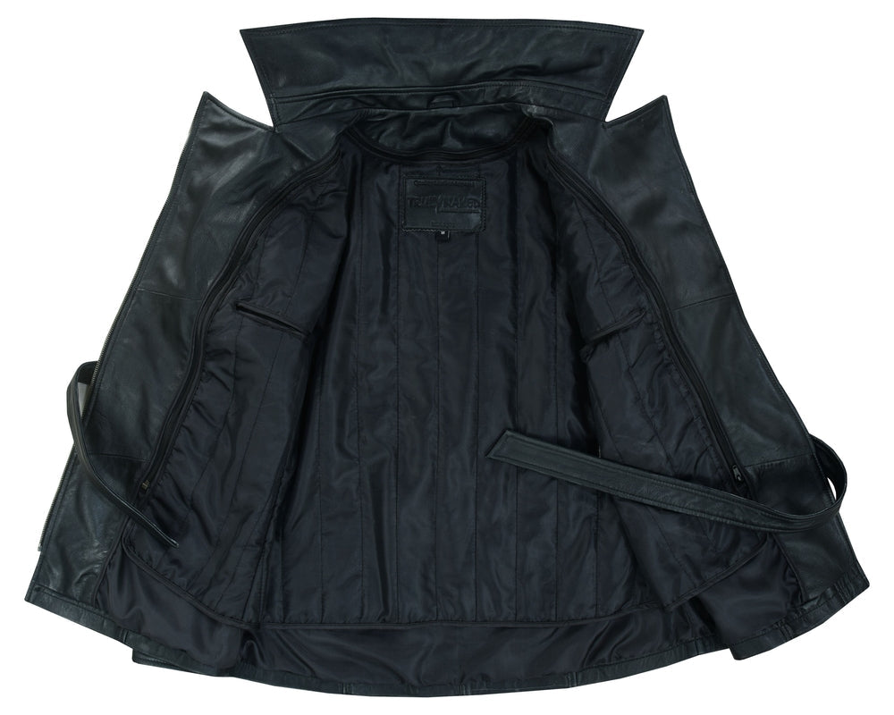 Dark Siren Women's Leather Jacket Black