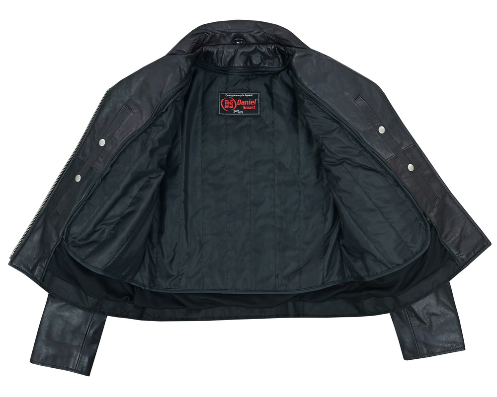 Black Pearl Women's Fashion Leather Jacket