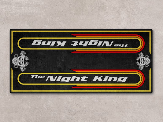 Motorcycle Mat For Cruiser Motorcycle "The Night King" - MM7301