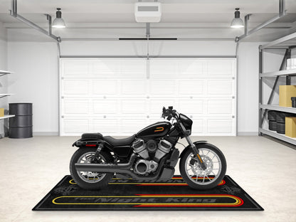 Motorcycle Mat For Cruiser Motorcycle "The Night King" - MM7301