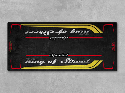 Motorcycle Mat for Cruiser Motorcycle "Special King of Street" - MM7345