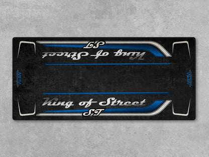 Motorcycle Mat for Cruiser Motorcycle "King of Street ST" - MM7348