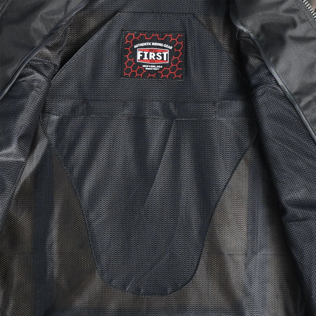 Rider Club - Men's Leather Motorcycle Jacket