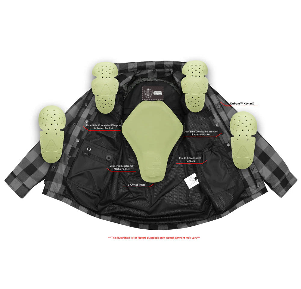 Alpha Check - White & Red Black