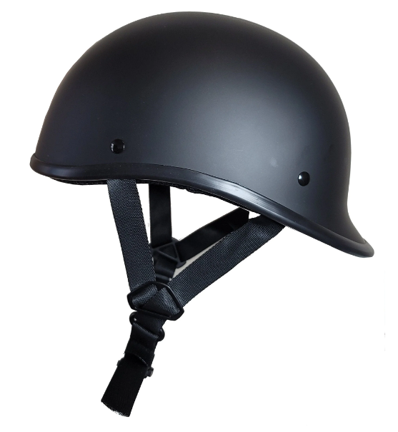 Crazy Al's Polo Switchback DOT Reversible Helmet Flat & Gloss Black