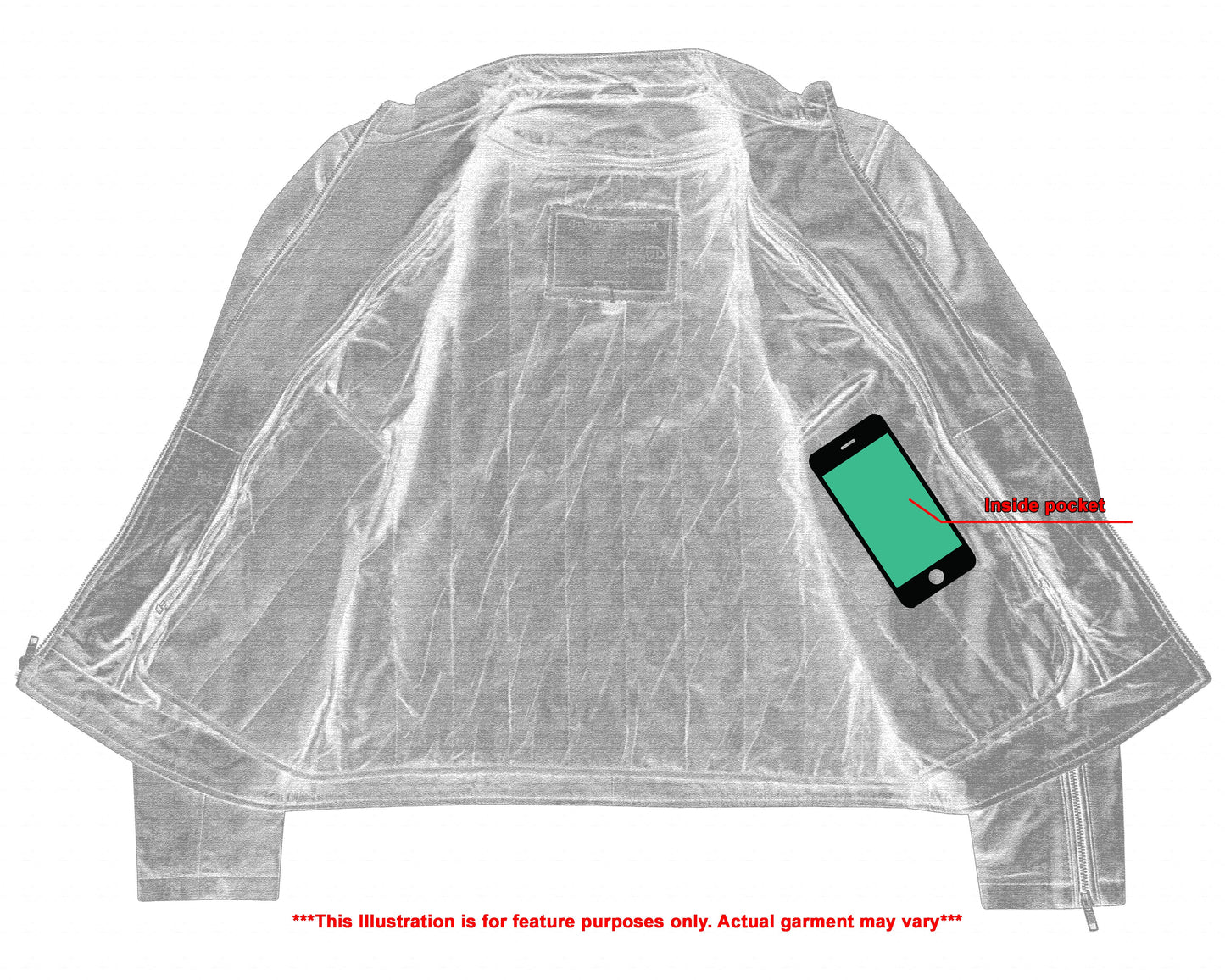 Wanton Men's Fashion Lambskin Leather Jacket –Black