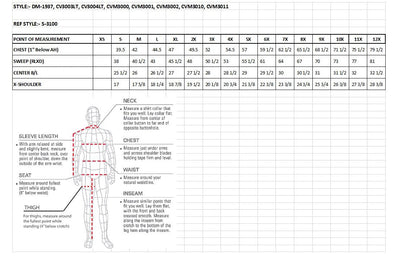 Club Vest CVM3710 Men’s Leather Black Open Neck Vest with Snap and Zip Front Closure