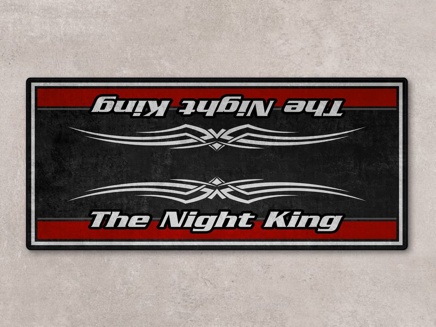 Motorcycle Mat for Cruiser Motorcycle "The Night King" - MM7300
