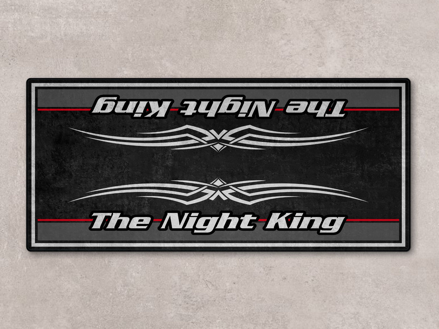 Motorcycle Mat for Cruiser Motorcycle "The Night King" - MM7300