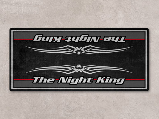 Motorcycle Mat for Cruiser Motorcycle "The Night King" - MM7300