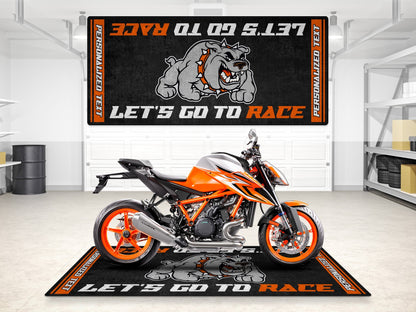 Designed Pit Mat for KTM Motorcycle (Bulldog) - MM7211