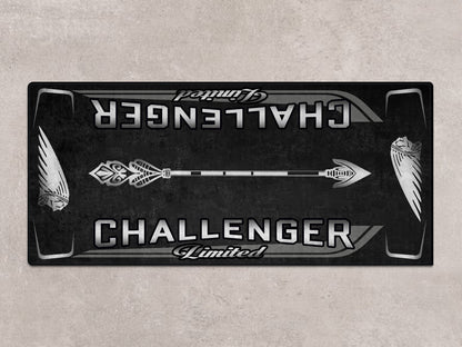 Designed Pit Mat for Indian Challenger Limited Motorcycle - MM7333