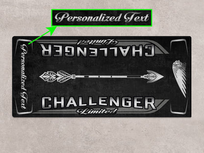 Designed Pit Mat for Indian Challenger Limited Motorcycle - MM7333
