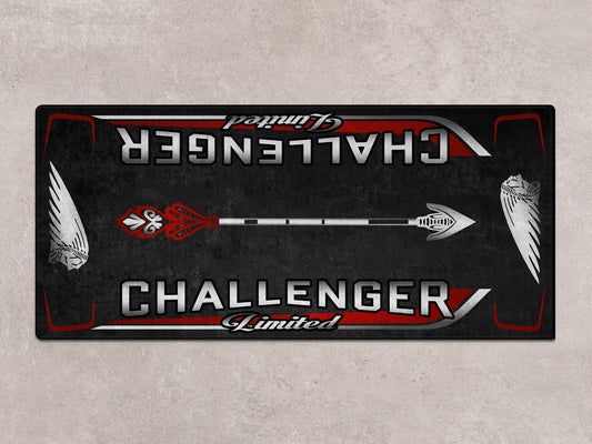 Designed Pit Mat for Indian Challenger Limited Motorcycle - MM7333