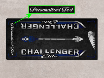 Designed Pit Mat for Indian Challenger Elite Motorcycle - MM7334
