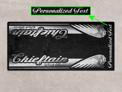 Designed Pit Mat for Indian Chieftain Dark Horse Motorcycle - MM7328