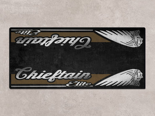 Designed Pit Mat for Indian Chieftain Elite Motorcycle - MM7330