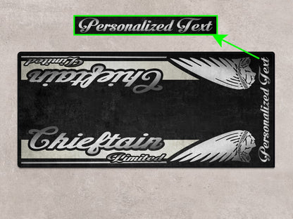 Designed Pit Mat for Indian Chieftain Limited Motorcycle - MM7329