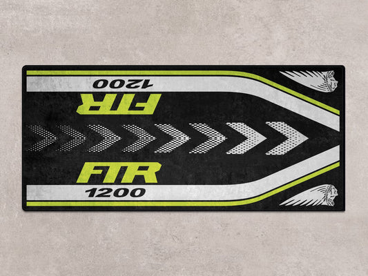 Designed Pit Mat for Indian FTR 1200 Motorcycle - MM7315