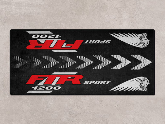 Designed Pit Mat for Indian FTR Sport 1200 Motorcycle - MM7316