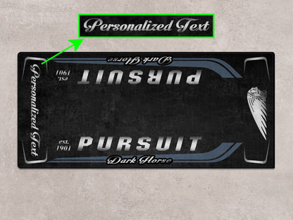Designed Pit Mat for Indian Pursuit Dark Horse Motorcycle - MM7339