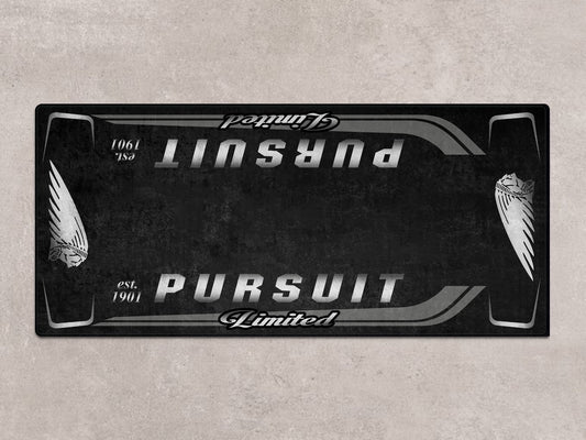 Designed Pit Mat for Indian Pursuit Limited Motorcycle - MM7338
