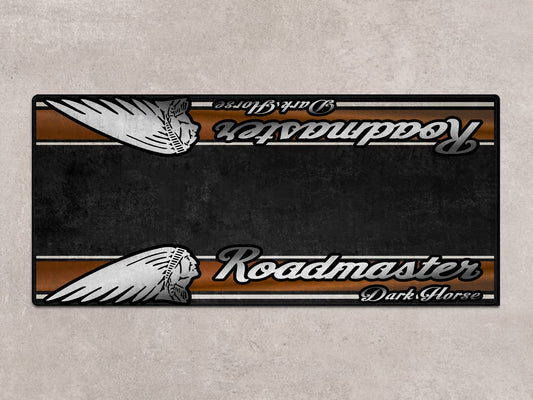 Designed Pit Mat for Indian Roadmaster Dark Horse Motorcycle - MM7337