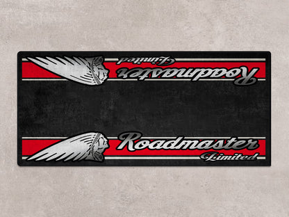 Designed Pit Mat for Indian Roadmaster Limited Motorcycle - MM7336