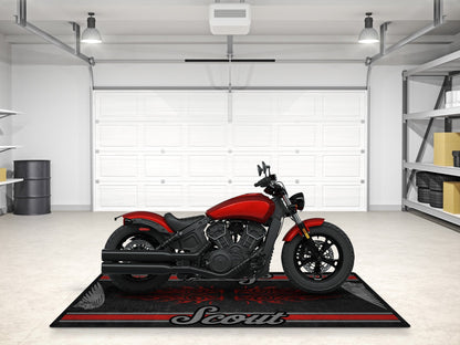 Designed Pit Mat for Indian Scout Bobber Sixty Motorcycle - MM7320