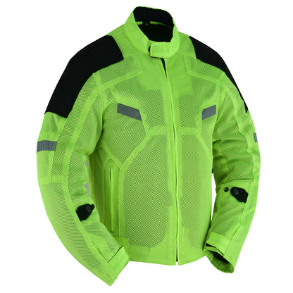 Men's High-Vis Performance Mesh Jacket – Protective & Stylish