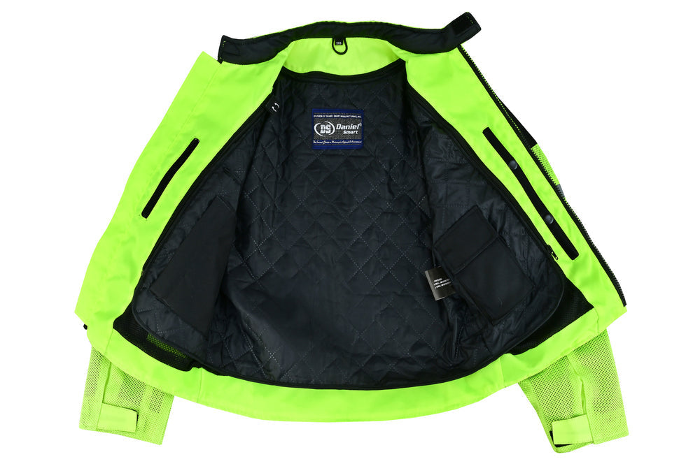 Men's High-Vis Performance Mesh Jacket – Protective & Stylish