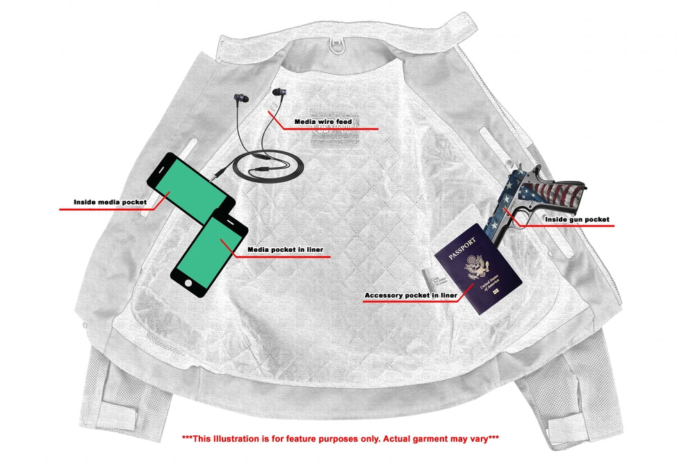 Men's High-Vis Performance Mesh Jacket – Protective & Stylish