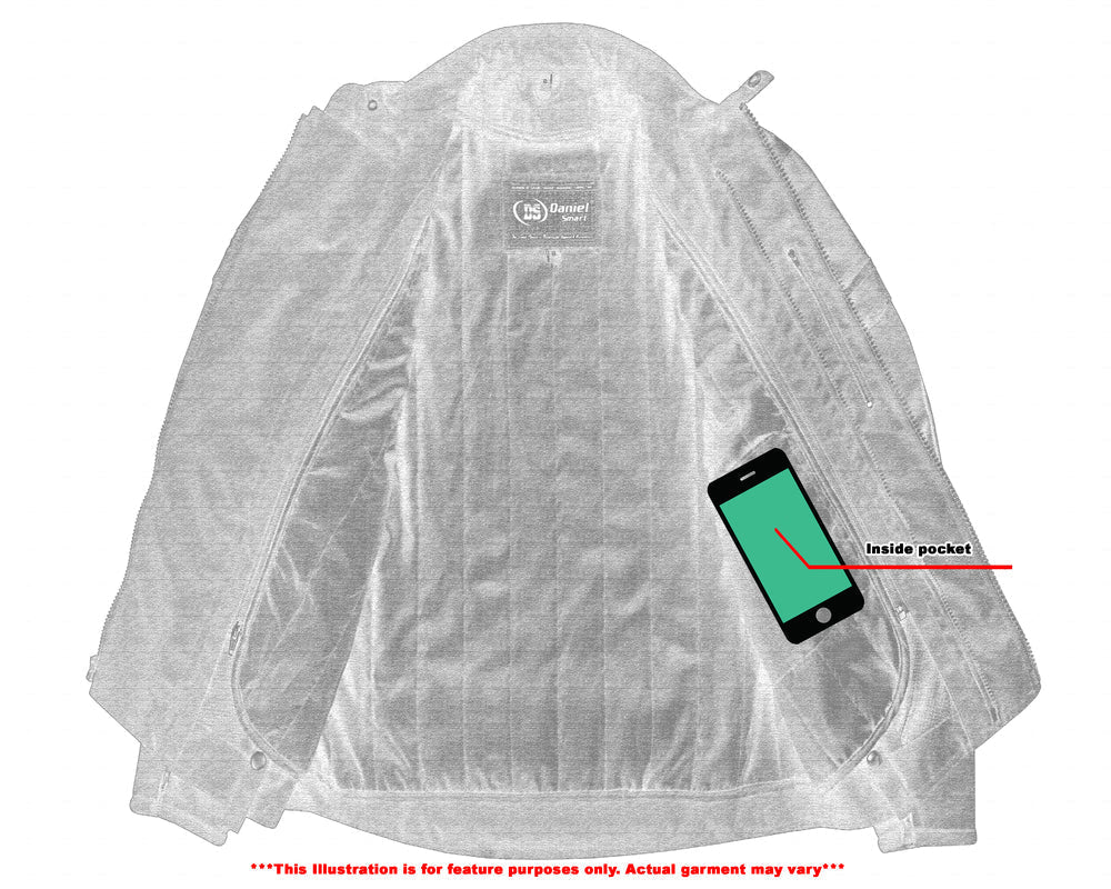 Hi-Viz blast Micro Mesh Mens Motorcycle Jacket – Lightweight