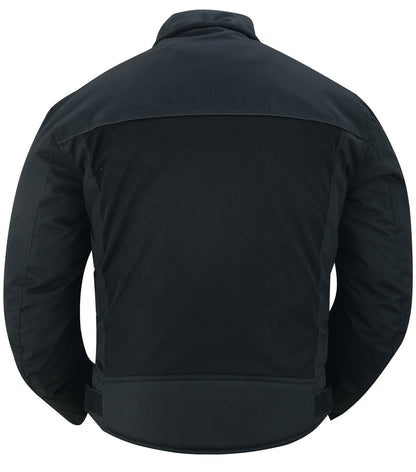 Cross Wind Men's Mesh Jacket – Black