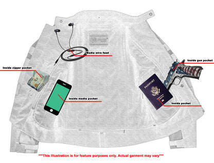 Men's High-Vis Racer Mesh Jacket