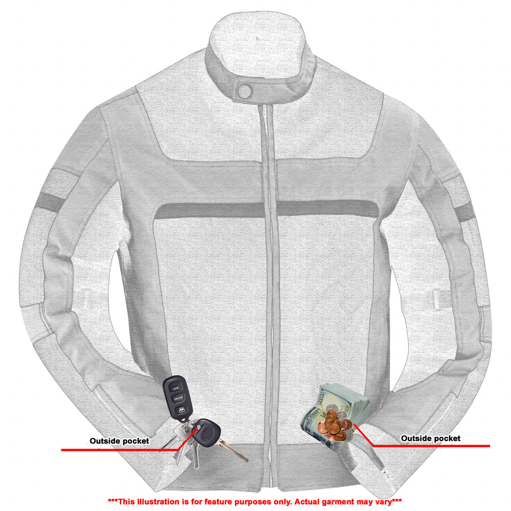 Men's High-Vis Racer Mesh Jacket