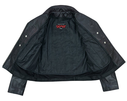 Black Pearl Women's Fashion Leather Jacket
