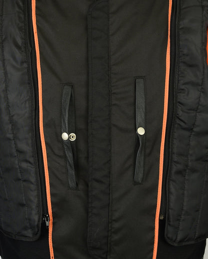 Men's Black Scooter Leather Jacket