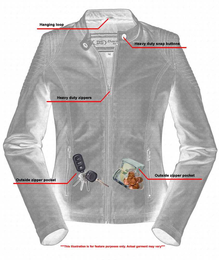 Cabernet - Women's Fashion Leather Jacket