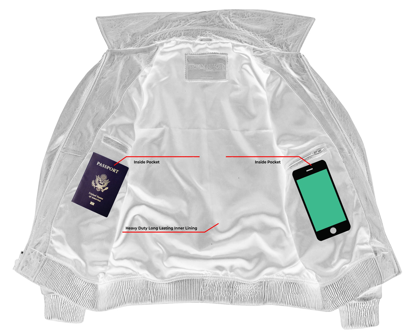 Traveler Men's Fashion Black Leather Jacket